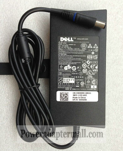 19.5V 4.62A 90W Dell LA90PE1-01 DA90PE1-01 FA90PE1-01 AC Adapter - Click Image to Close